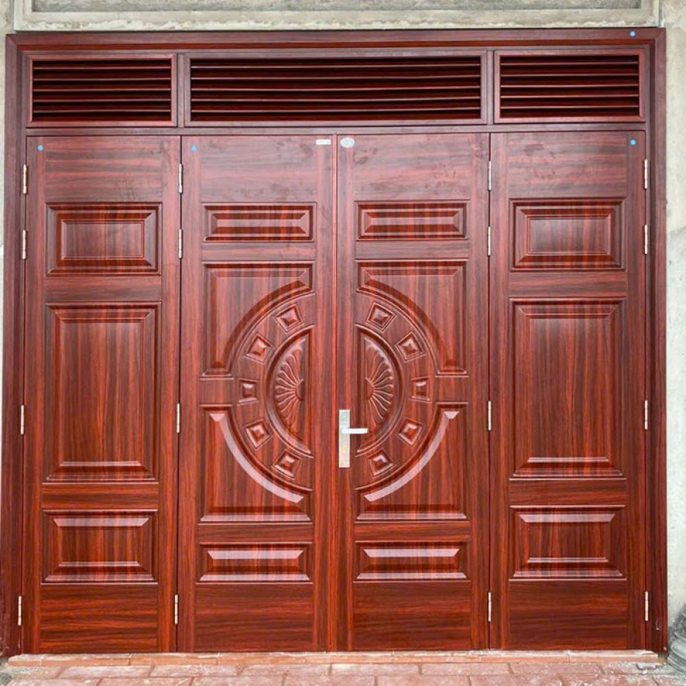 Cửa Thép Vân Gỗ 02